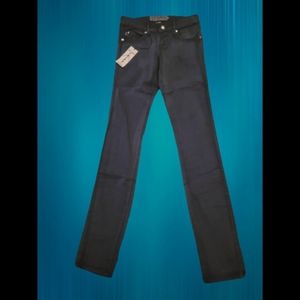 Tripp Grey Black Overdye Viper Fit Skinny Pants by Daang Goodman Size 0